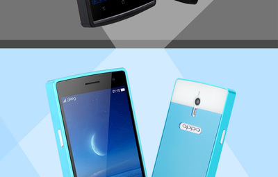OPPO Find7金属边框手机壳 保护与美感的完美结合